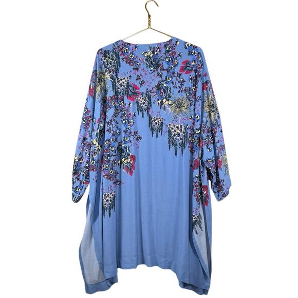 Free People Intimates Floral Kimono Duster Cardigan | Boho Lounge OSFM - Picture 11 of 11
